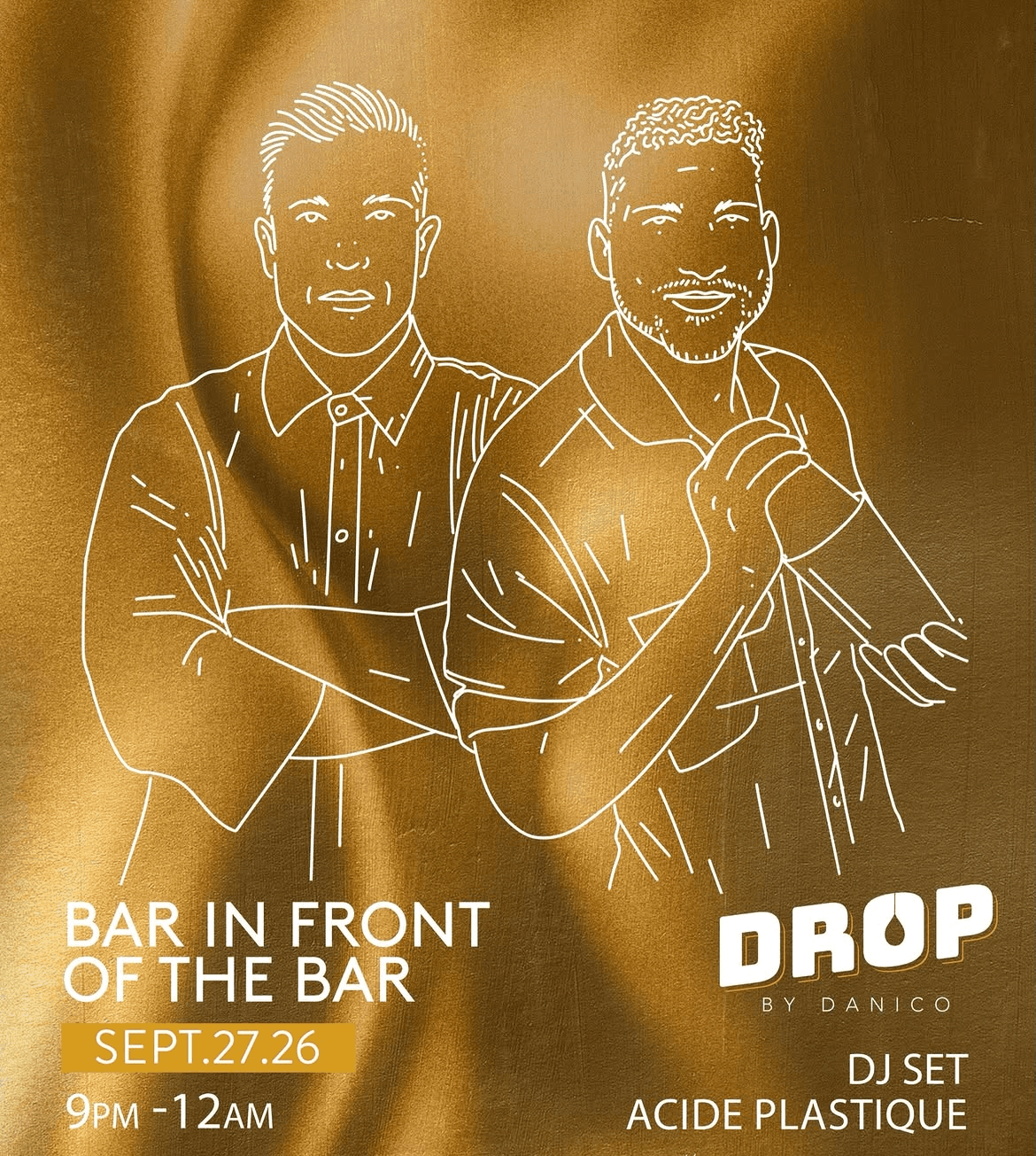 Visuel de l'event Bar in Front of the Bar x Danico