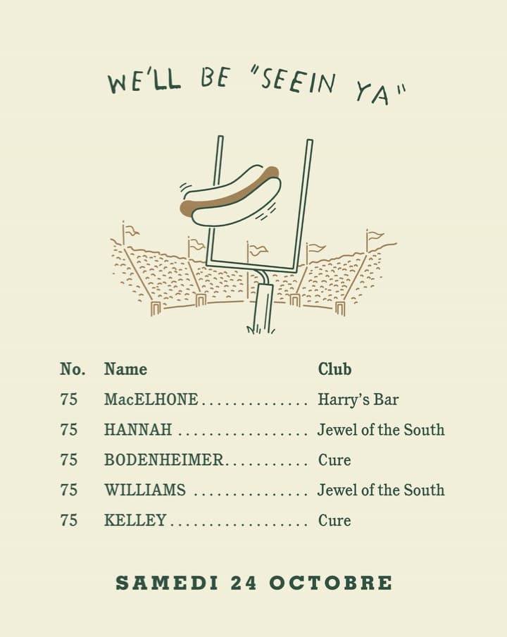 Visuel de l'event Harry's New Orleans Bar x Harry's Bar