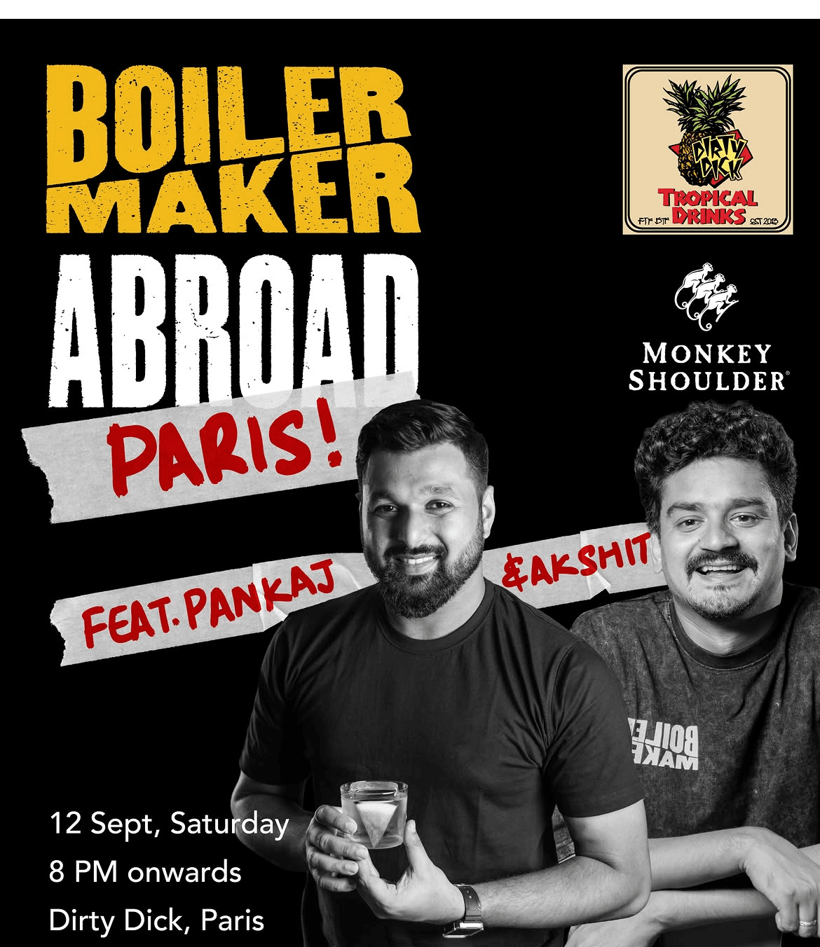 Visuel de l'event Boilermaker Abroad: Paris