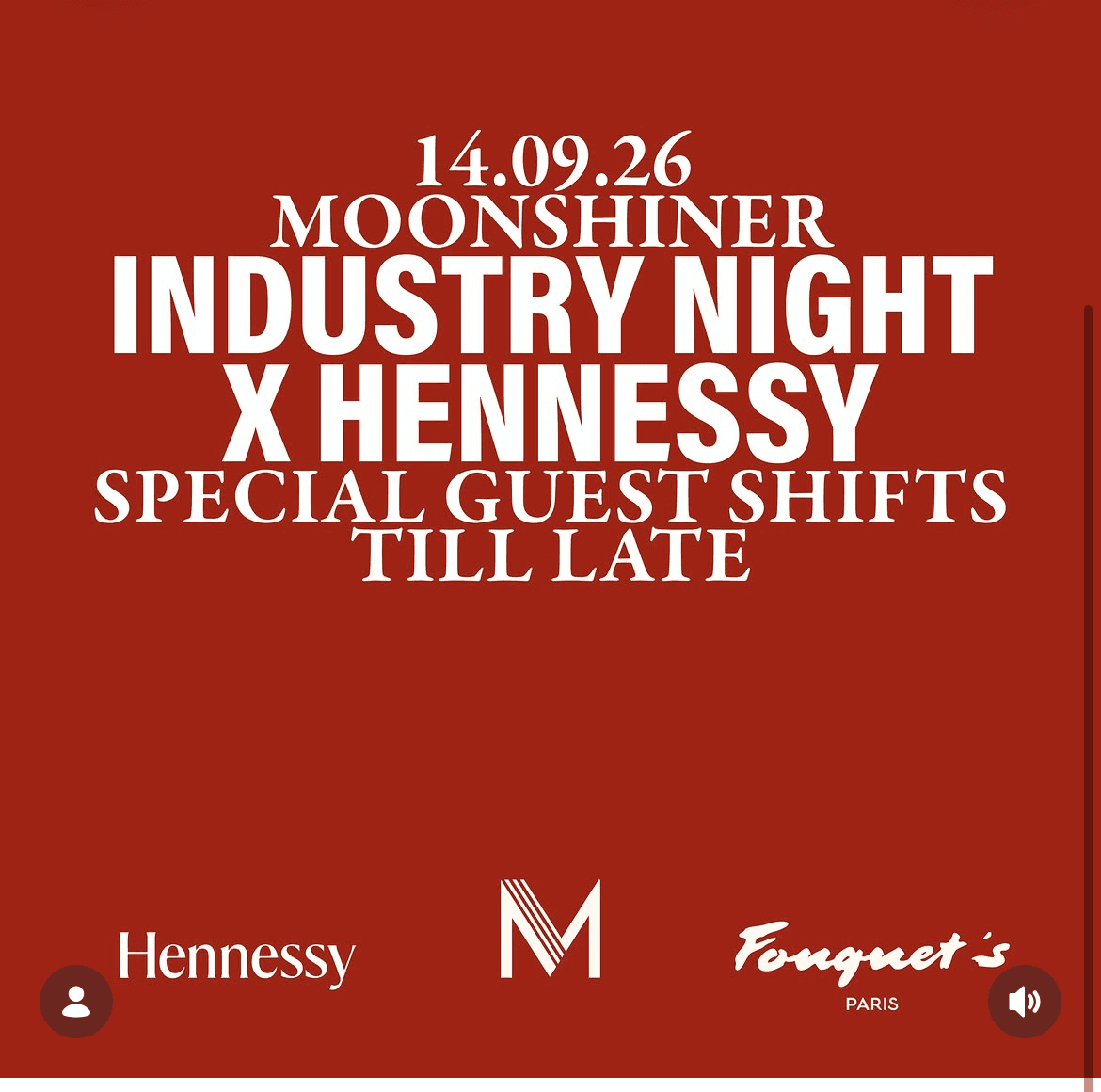 Visuel de l'event Industry Night x Hennessy